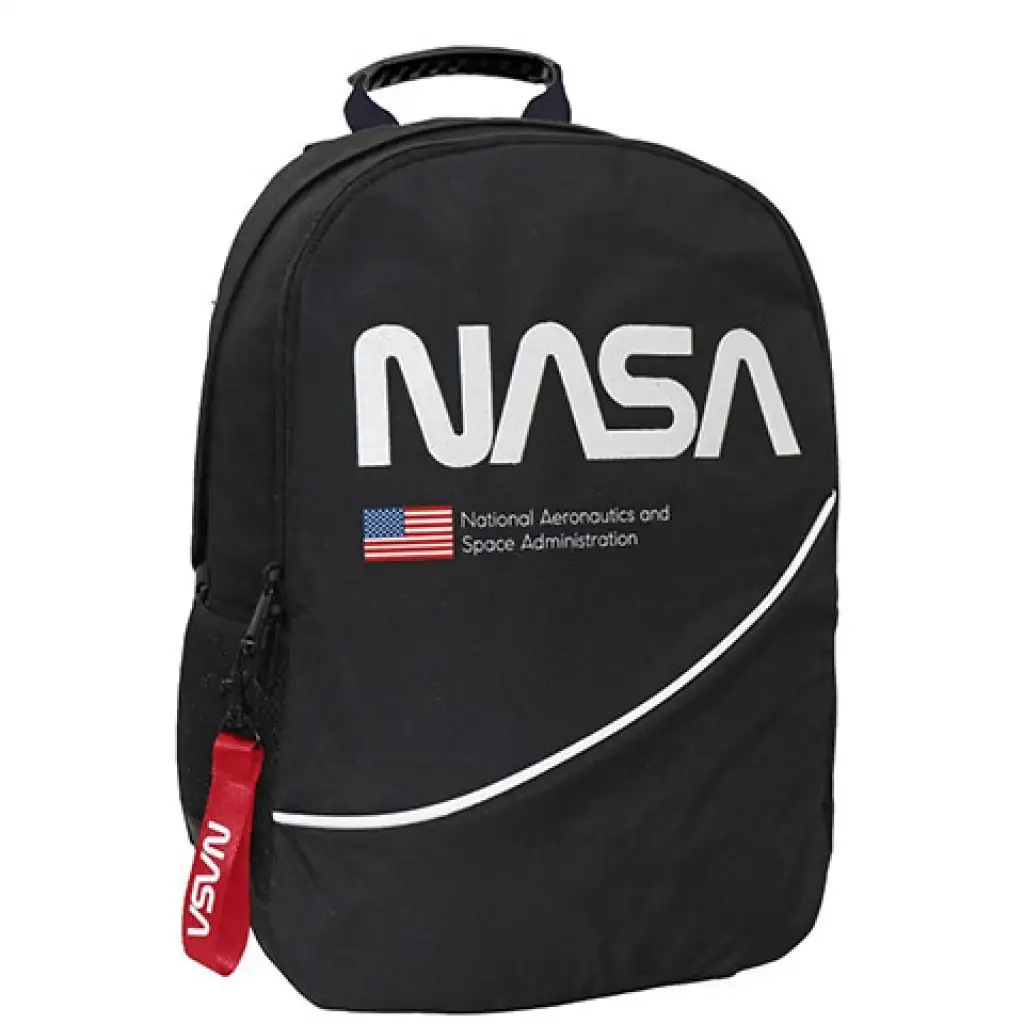 NASA 2-отделна училищна раница, раница 33x16x45cm изображение 1