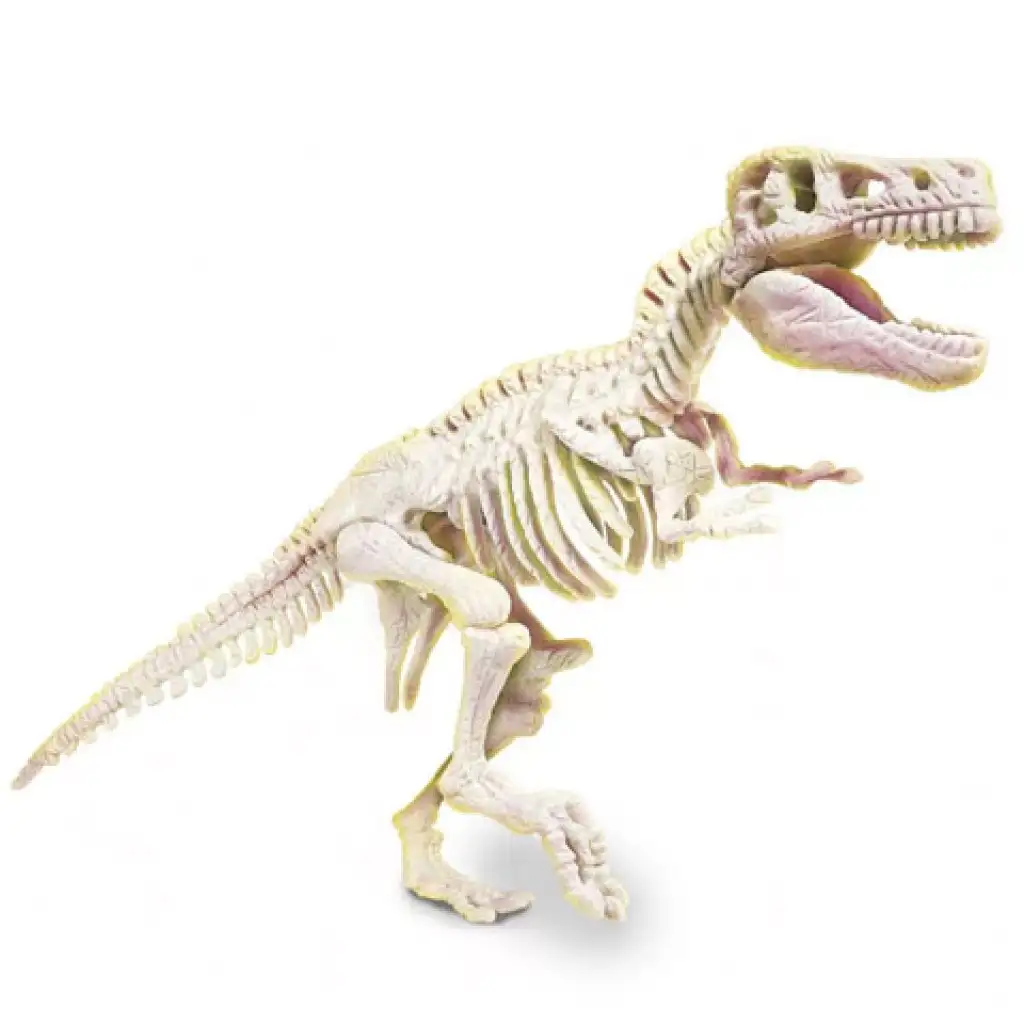 Наука и игра: Флуоресцентен Т-Rex археологически комплект - Clementoni изображение 3