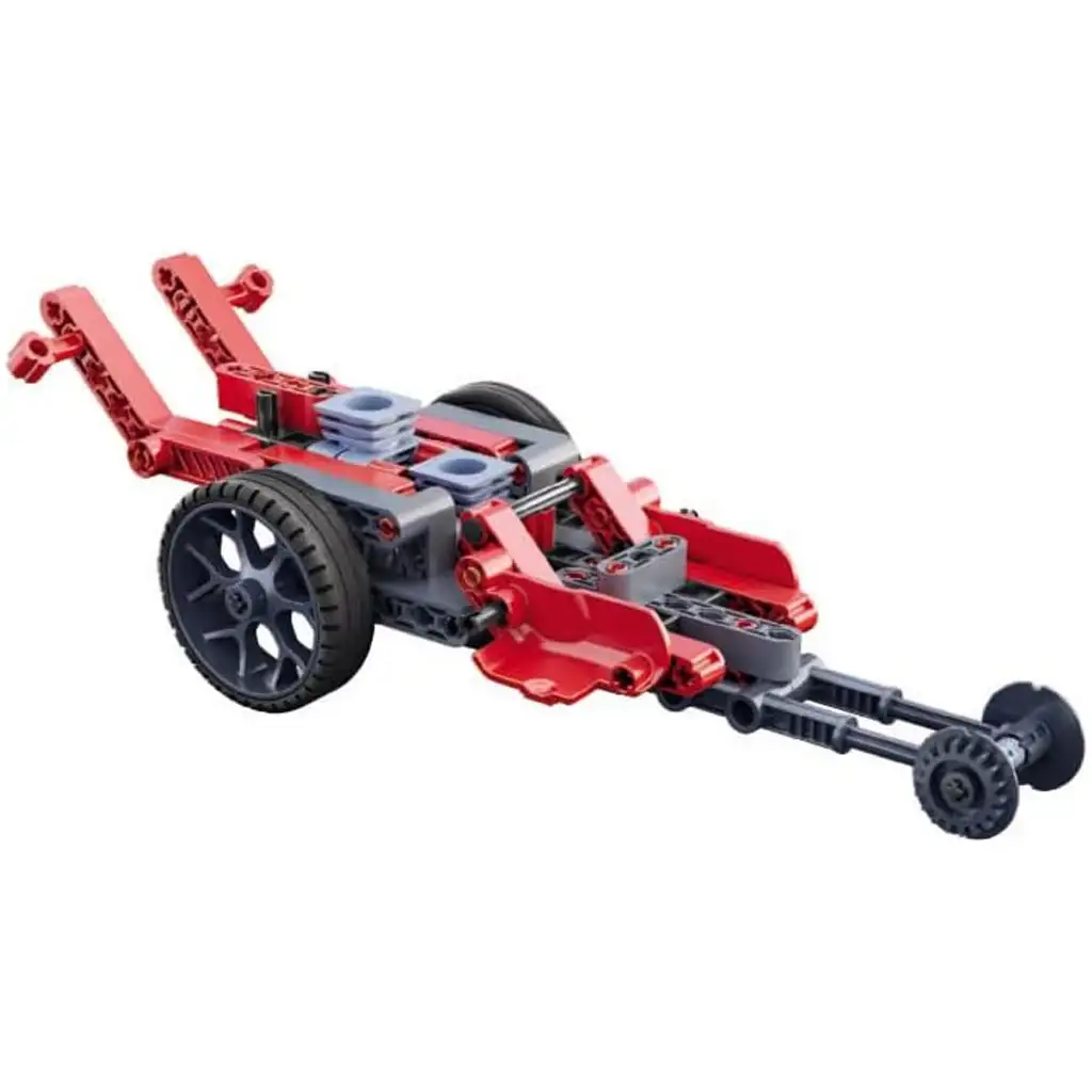 Наука и игра: комплект Roadster мотор и Dragster състезателен автомобил - Clementoni изображение 3