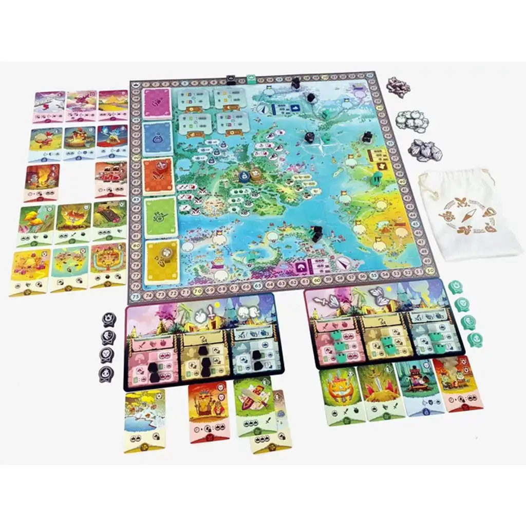 Navoria изследователска настолна игра изображение 2