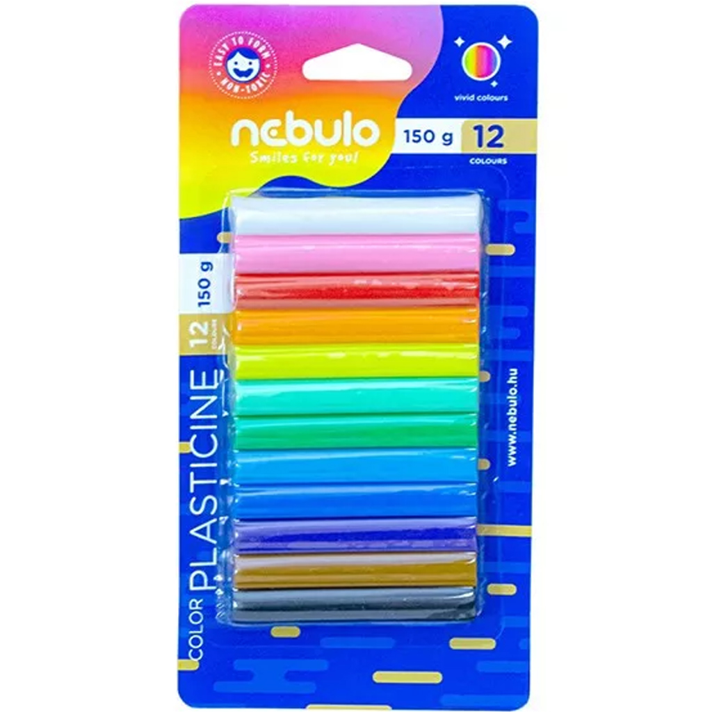 Nebulo: Цветен комплект за моделиране 12бр 150г изображение 1