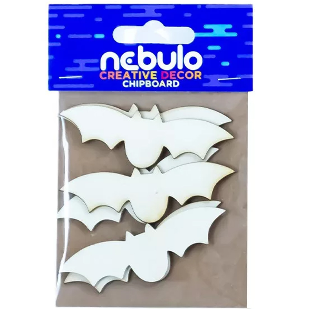Nebulo: Декорация от картон на прилепи комплект от 6 бр. изображение 1