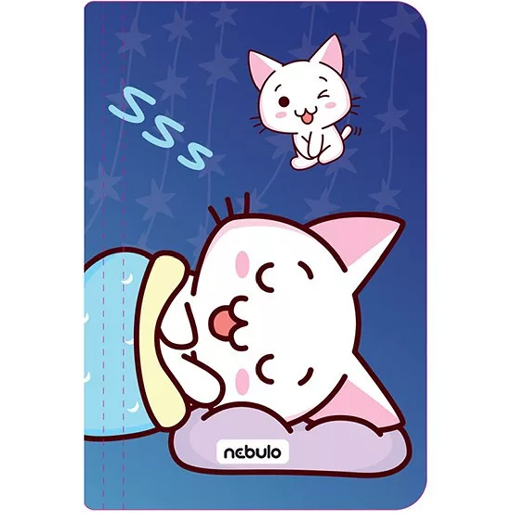 Nebulo: Гумен папка A/4 размер Котка изображение 1