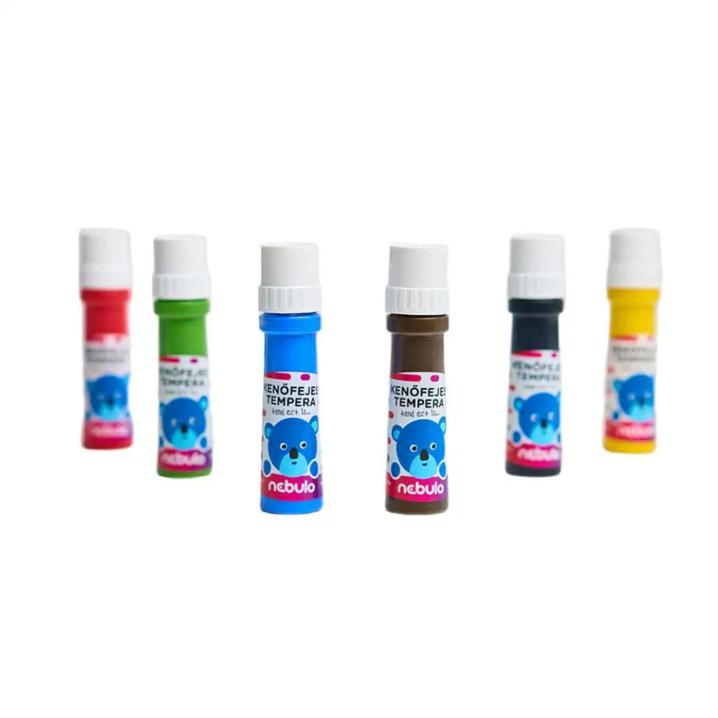 Nebulo: Комплект с tempera с апликатор 6x45ml изображение 2