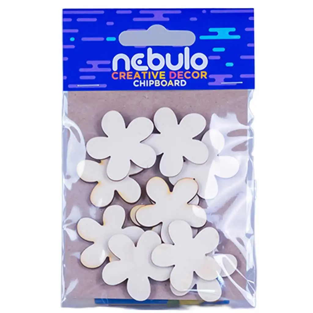 Nebulo: Мини цветя картон декорация 10бр. комплект изображение 1