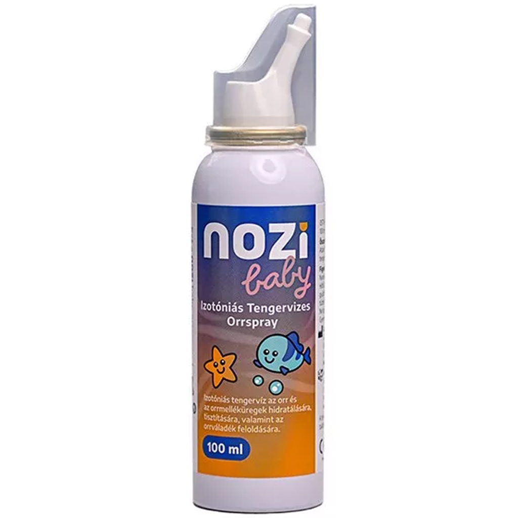 Nebulo: Nozi Baby изотоничен морски спрей за нос 100ml изображение 2