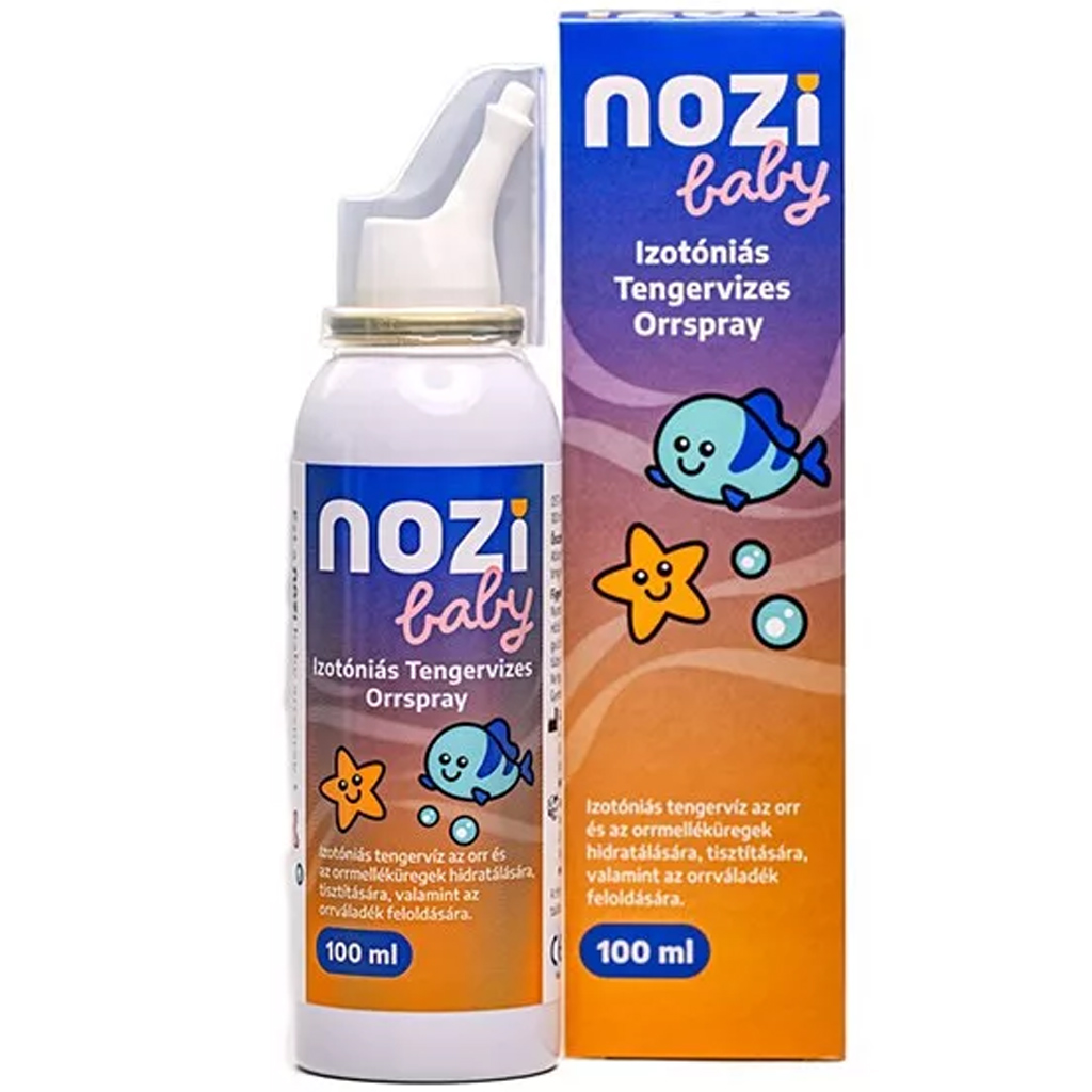 Nebulo: Nozi Baby изотоничен морски спрей за нос 100ml изображение 1
