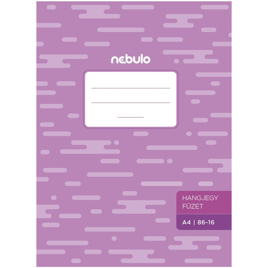 Nebulo: Печен нотен тетрадка A4 86-16 изображение 1
