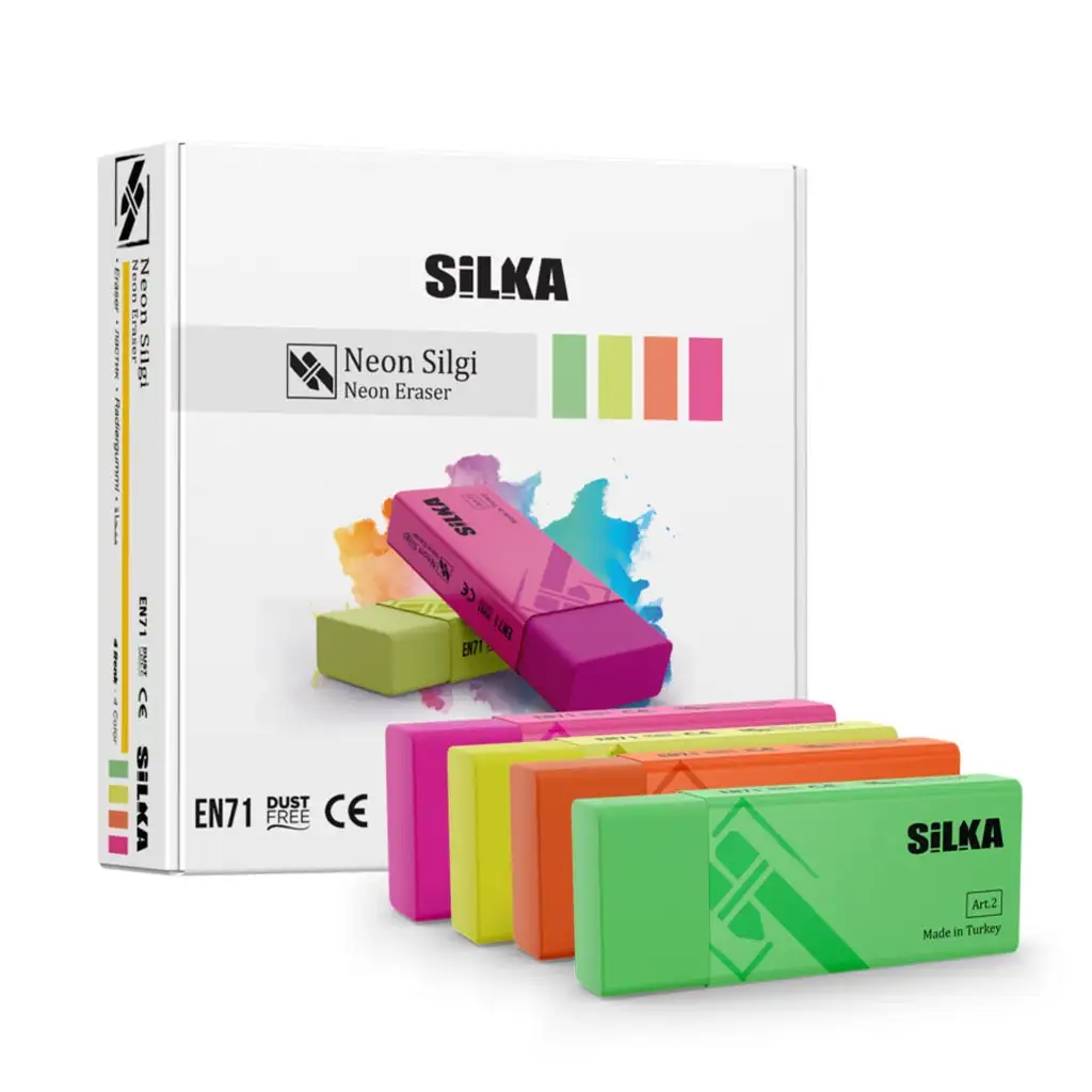 Nebulo: Silka гумичка - неонови цветове 1бр изображение 1
