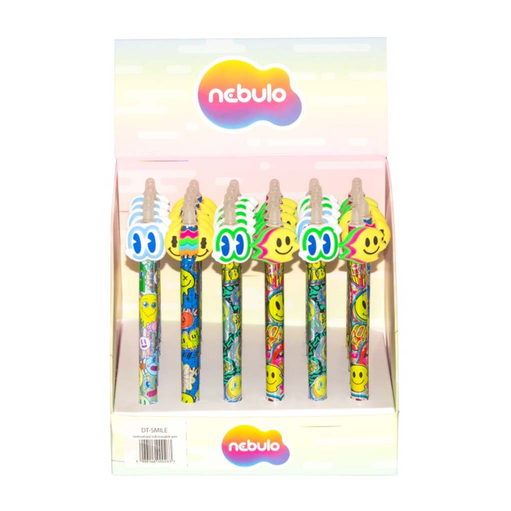 Nebulo: Smile бутонен гел химикал с изтриваема мастило 1бр изображение 1