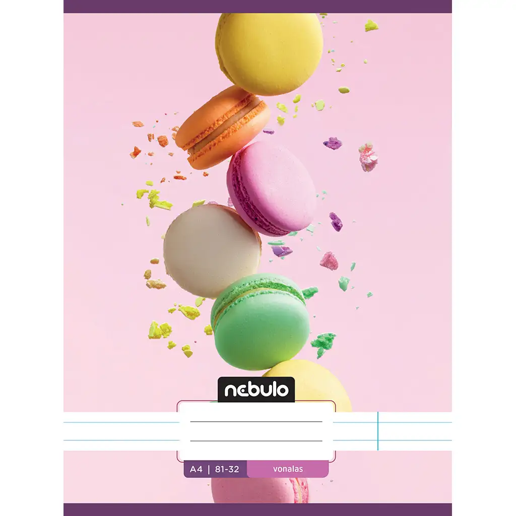 Nebulo: Тетрадка с макаронен десен 81-32 A/4 изображение 1