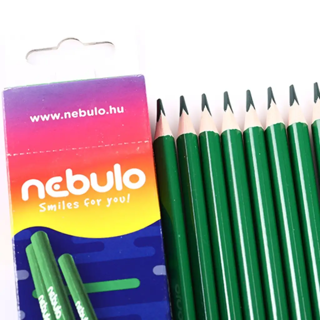 Nebulo: зелен цвят молив 1бр изображение 1