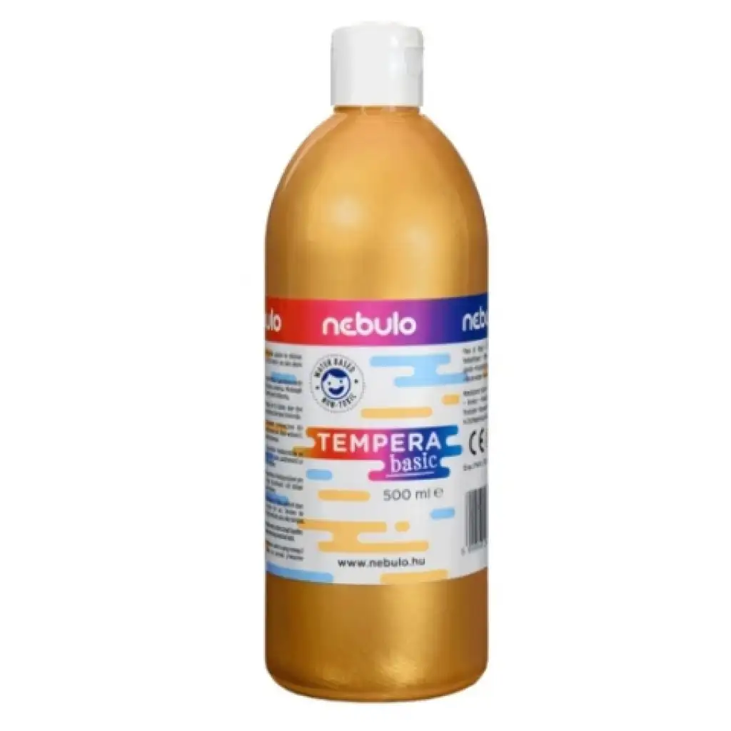 Nebulo: Златна течна темпера в бутилка 500ml изображение 1