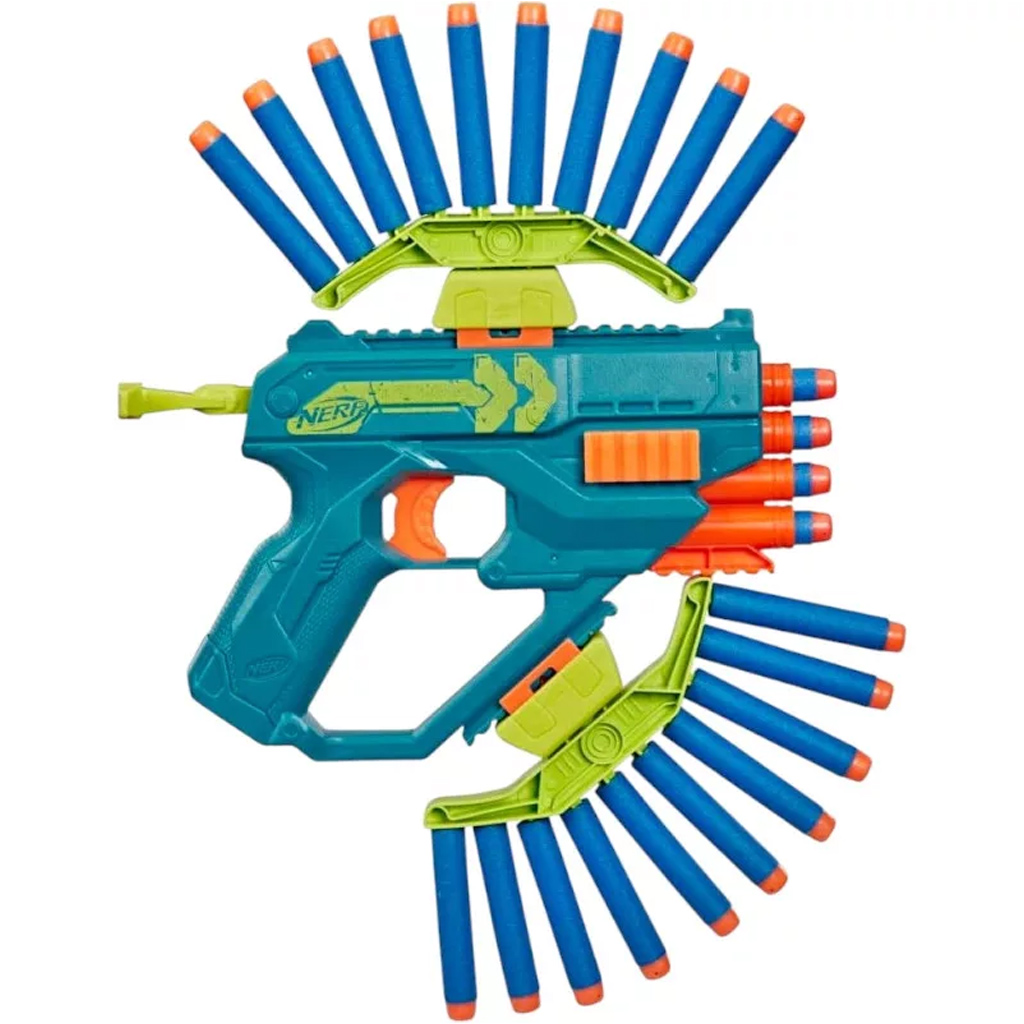 Nerf Elite Ammohawk пистолет за стрелба с гъби - Hasbro изображение 4