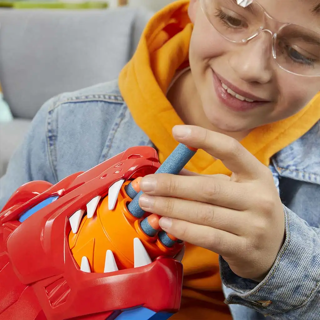 Nerf: Lionfury пистолет за стрелба с гъби с 16бр патрони - Hasbro изображение 5