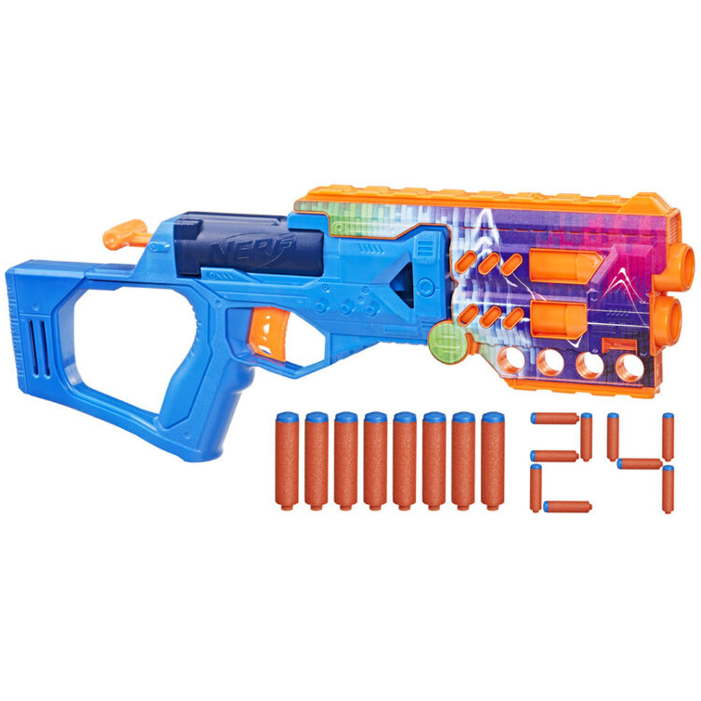Nerf: N Series Cobaltfury пистолет за стрелба с гъби - Hasbro изображение 2