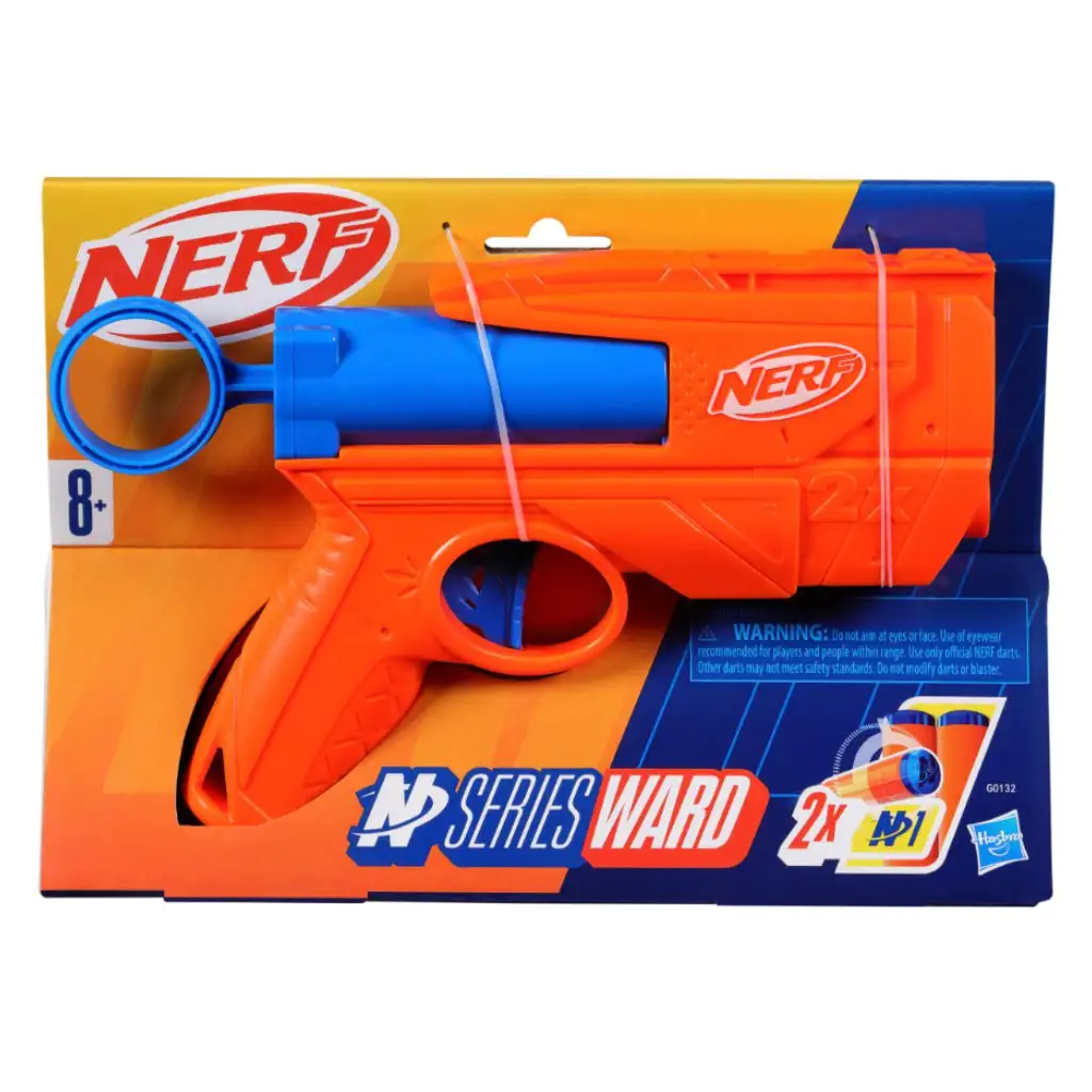 Nerf: N Series: Ward пистолет за стрелба с гъби - Hasbro изображение 1