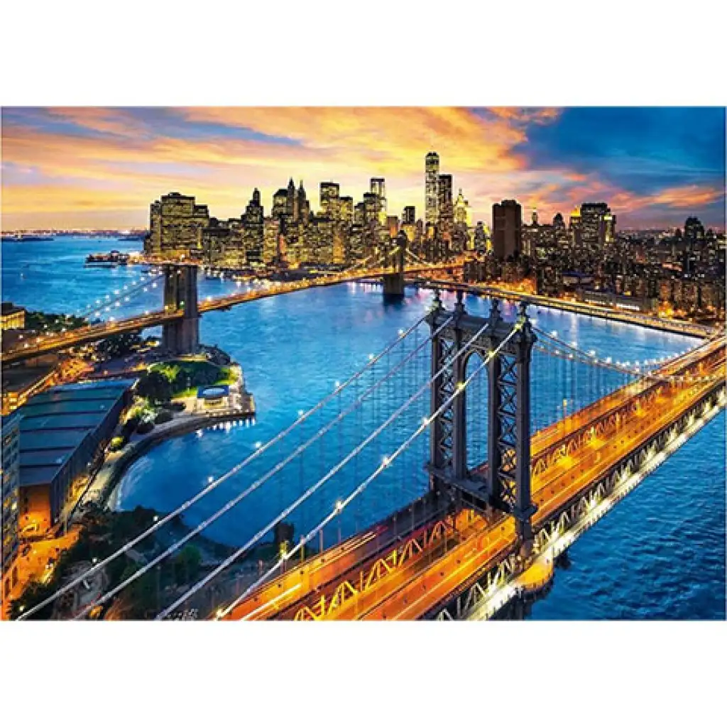 New York HQC пъзел 3000бр - Clementoni изображение 2