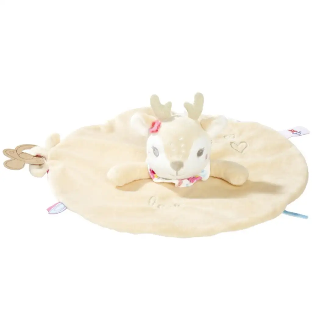 Nicotoy плюшено одеяло с еленче 24см - Simba Toys изображение 1