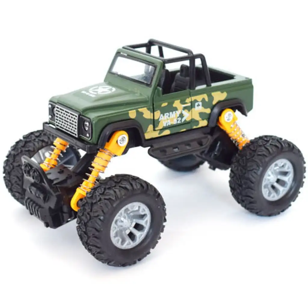 Off-Road зелено всъдеходно 1/32 изображение 2