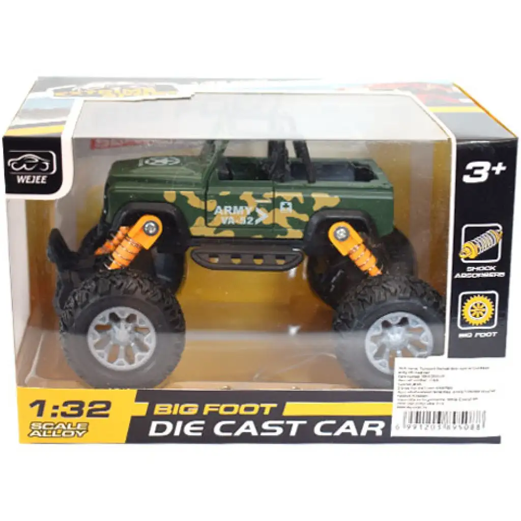 Off-Road зелено всъдеходно 1/32 изображение 1