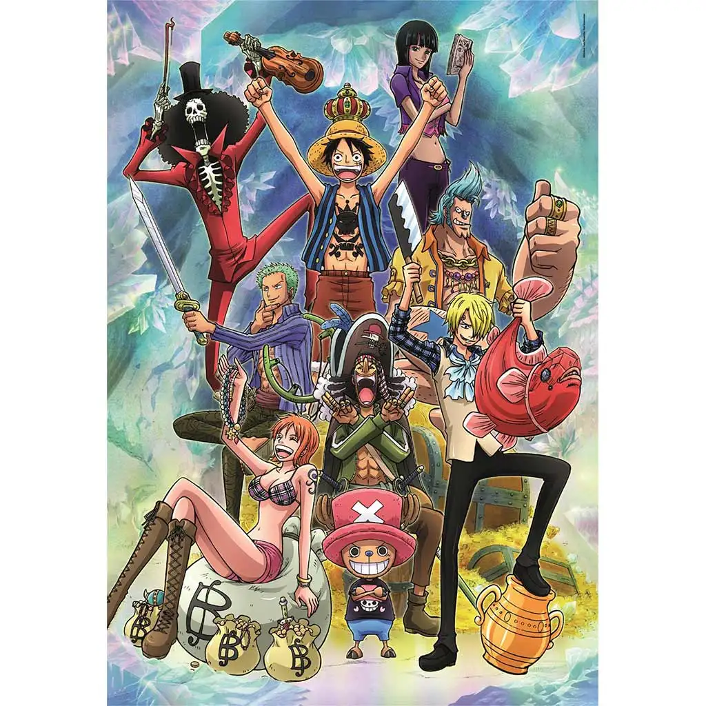 One Piece 1000 части компактен пъзел 50x70см - Clementoni изображение 2