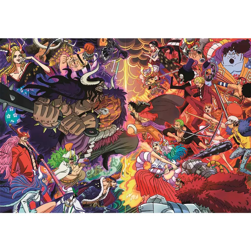 One Piece 1000 части компактен пъзел 70x50см - Clementoni изображение 2