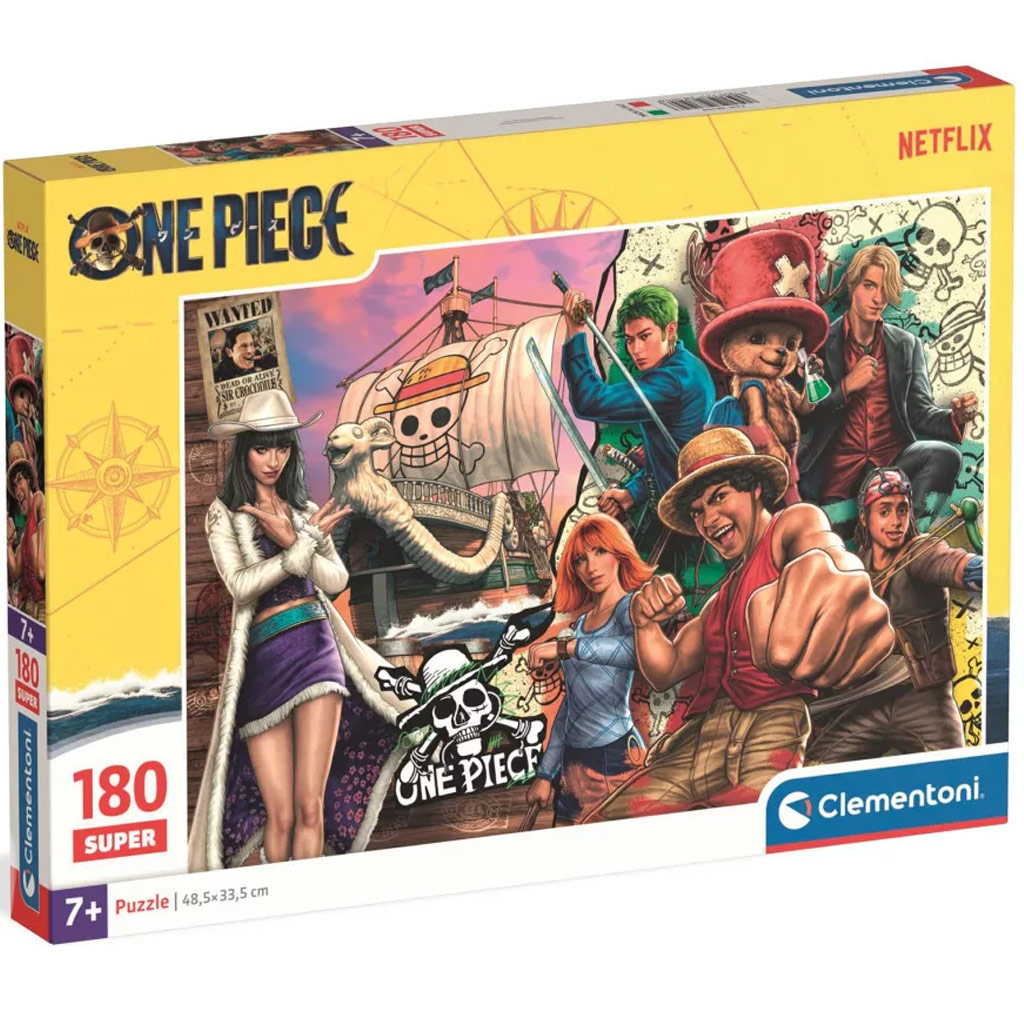 One Piece 180бр. Supercolor пъзел - Clementoni изображение 1