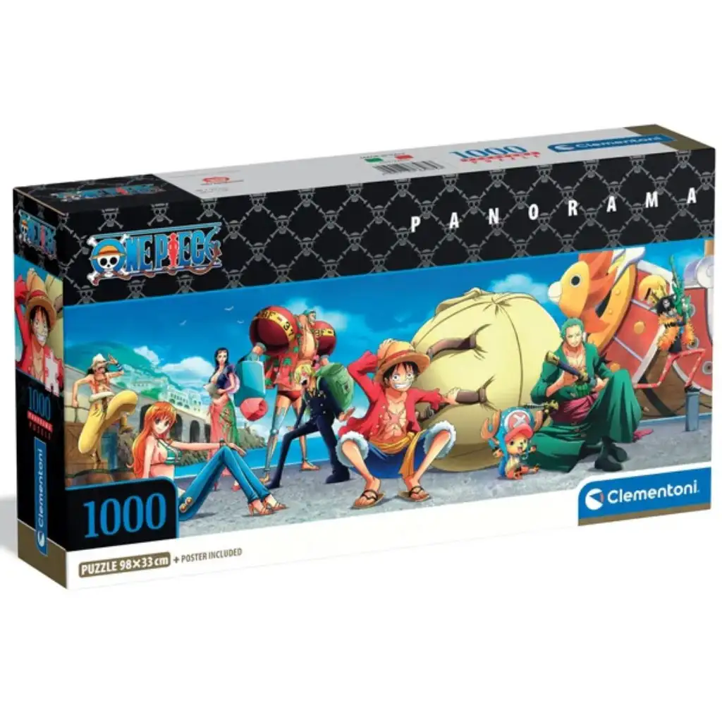 One Piece HQC 1000 части панорамен пъзел - Clementoni изображение 1