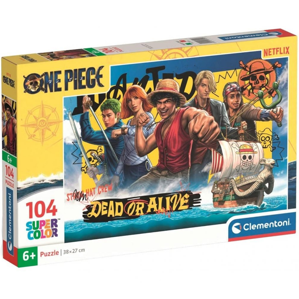 One Piece отбор 104 части Supercolor пъзел - Clementoni изображение 1