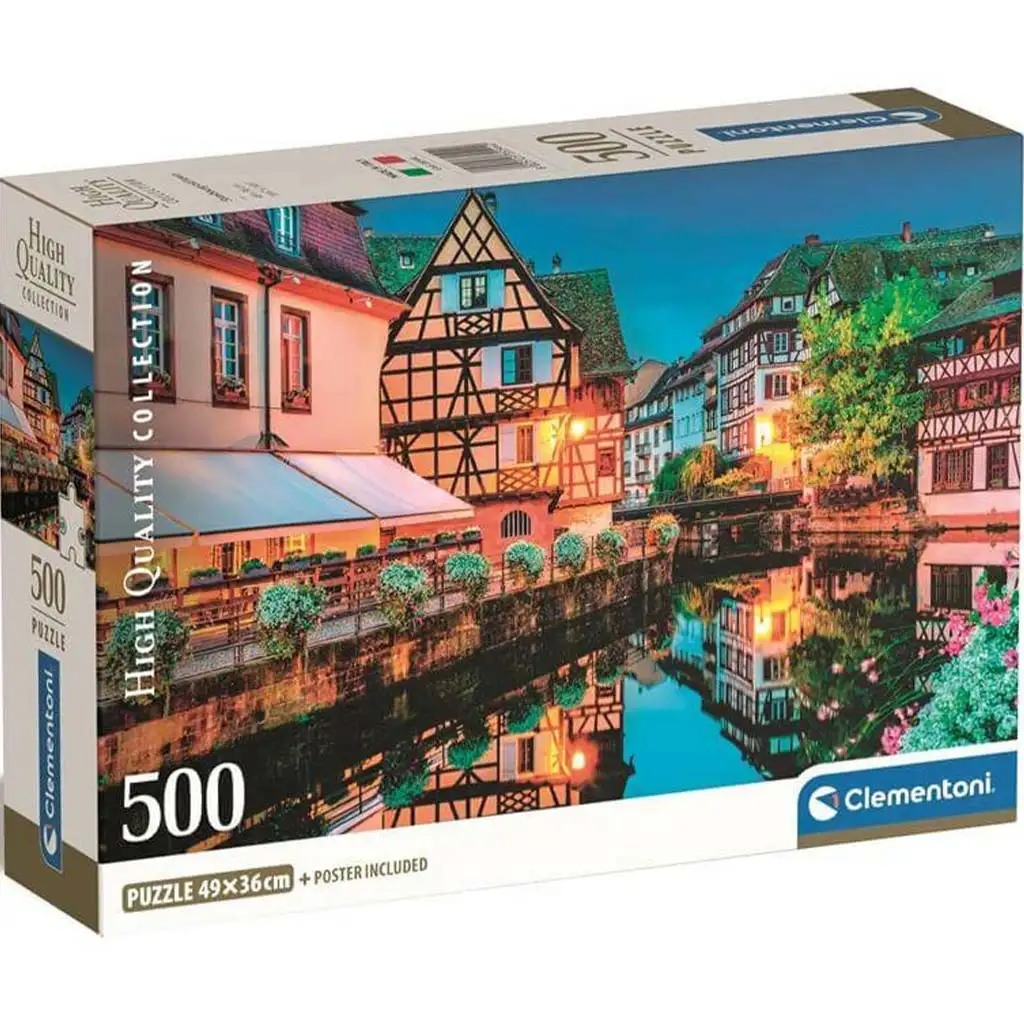 Осветен град HQC 500бр. Компактна пъзел - Clementoni изображение 1