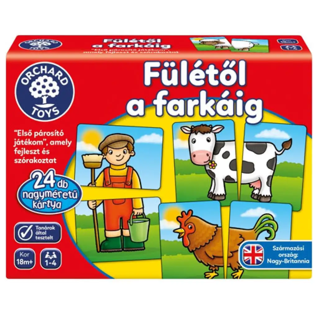 От ухото до опашката развиваща игра изображение 1