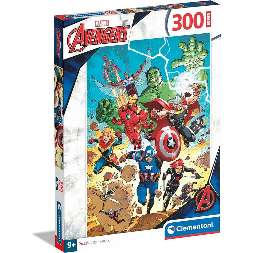 Отмъстителите 300бр. Super пъзел - Clementoni изображение 1