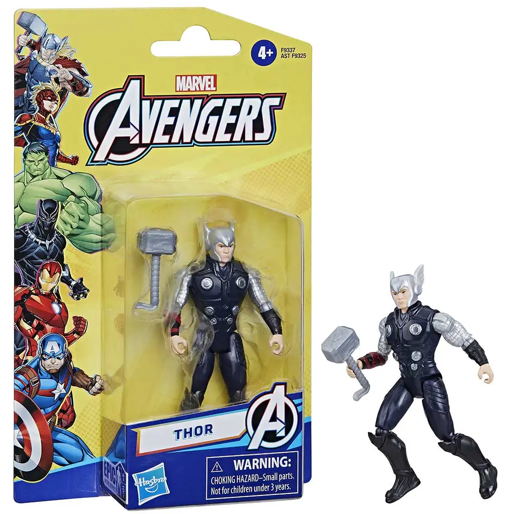 Отмъстителите: Премиум фигура на Тор 10см - Hasbro изображение 1