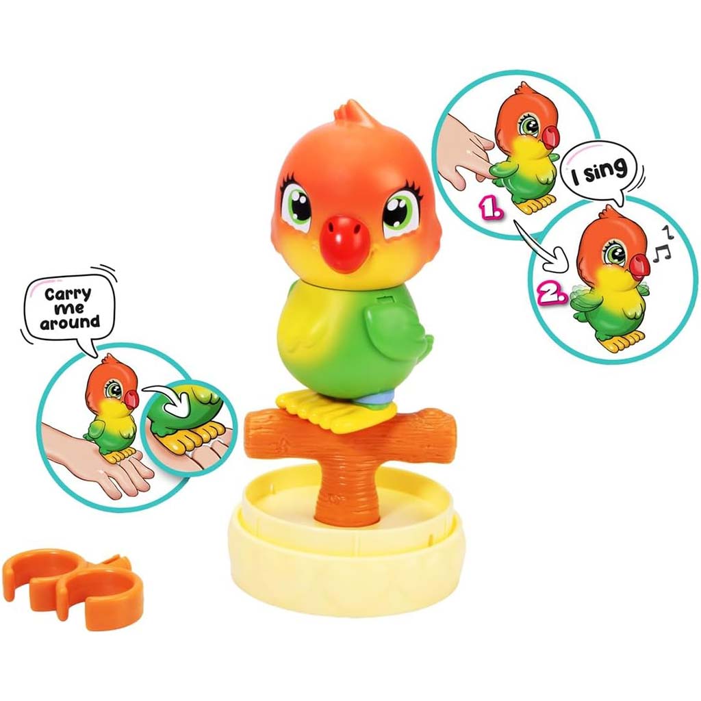 Pamper Petz: Мини Птиче интерактивна птица - Simba Toys изображение 2