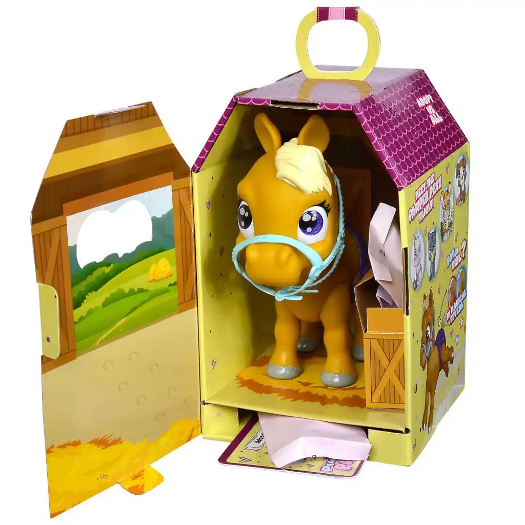 Pamper Petz: Пишкаща пони с аксесоари - Simba Toys изображение 4