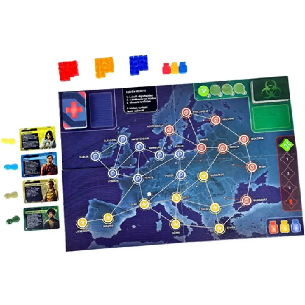 Pandemic: Опасна зона - Европа настолна игра изображение 2