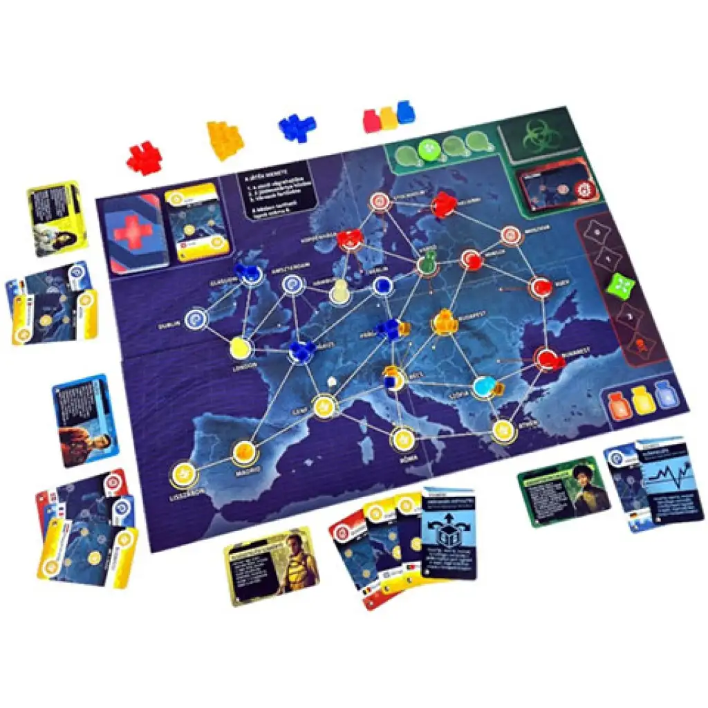 Pandemic: Опасна зона - Европа настолна игра изображение 3