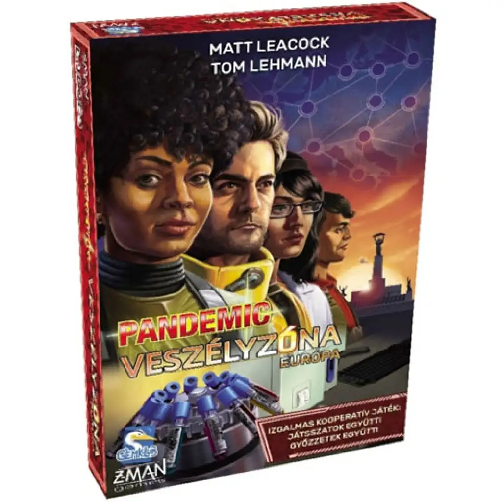 Pandemic: Опасна зона - Европа настолна игра изображение 1
