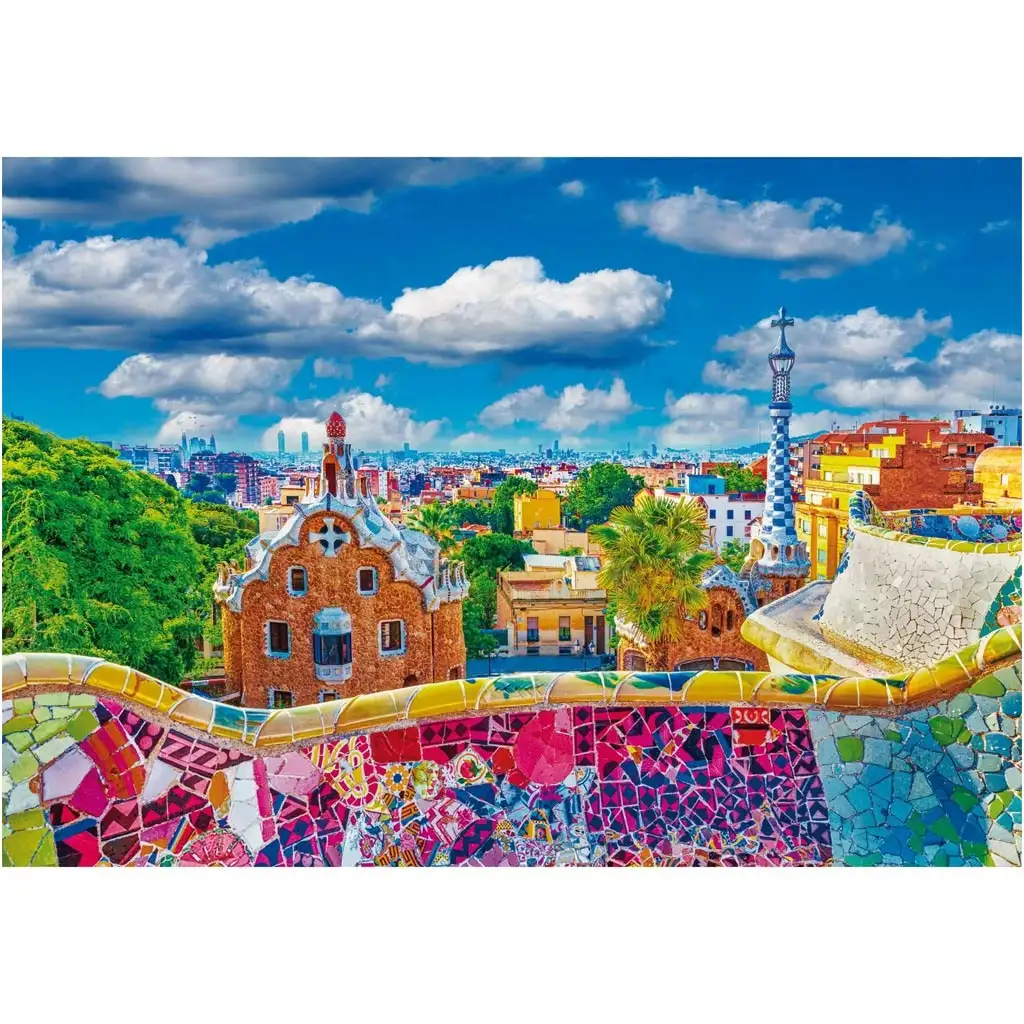 Парк Гюел Барселона HQC 1000 части пъзел - Clementoni изображение 2