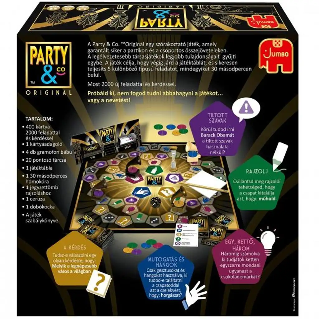 Party&CO Original настолна игра - Jumbo изображение 2