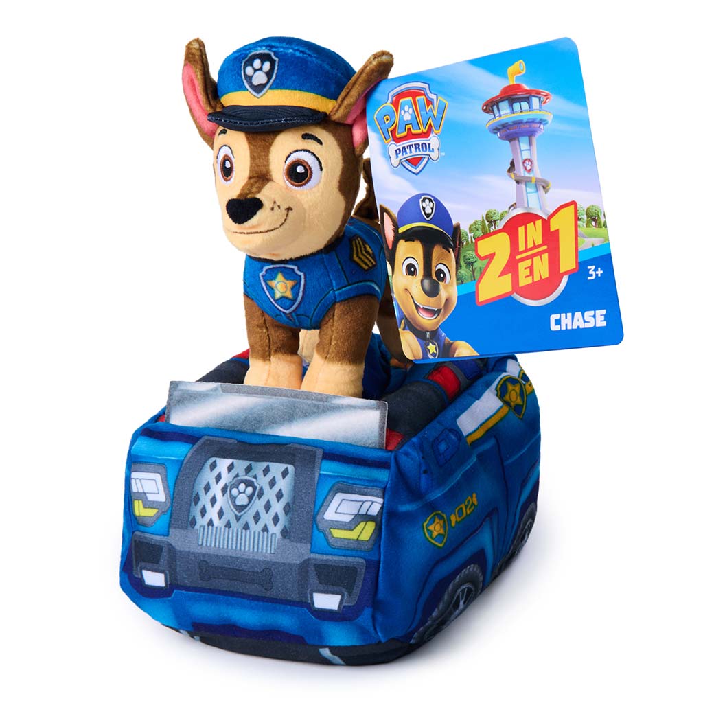 Патрул на лапите: 2 в 1 Chase плюш - Spin Master изображение 1