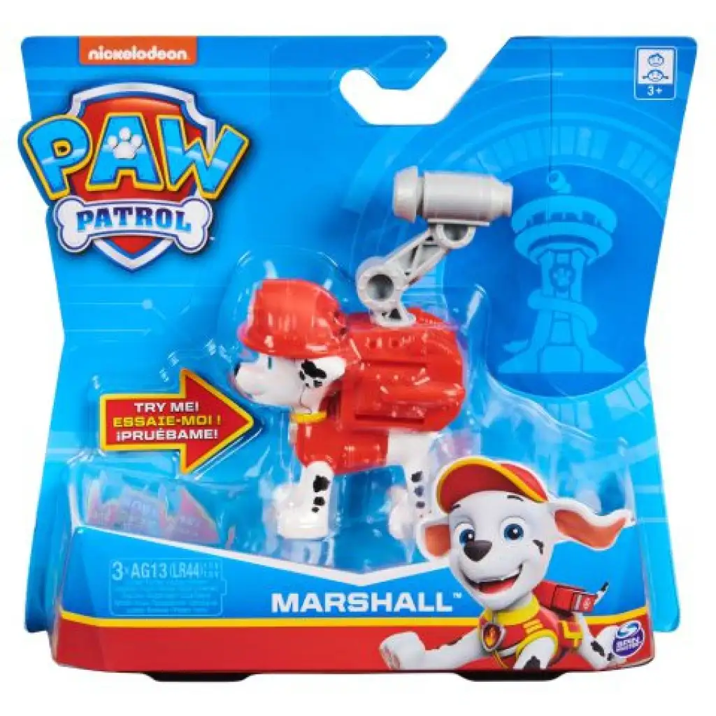 Pатрул на лапите: Action Pack Marshall играчка с функция - Spin Master изображение 1