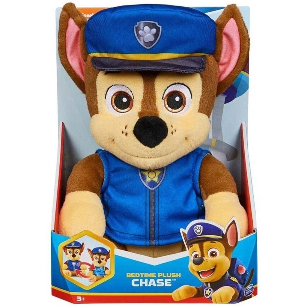 Pатрул на лапите: Chase спящ плюшен герой с обратима дреха 25см - Spin Master изображение 1
