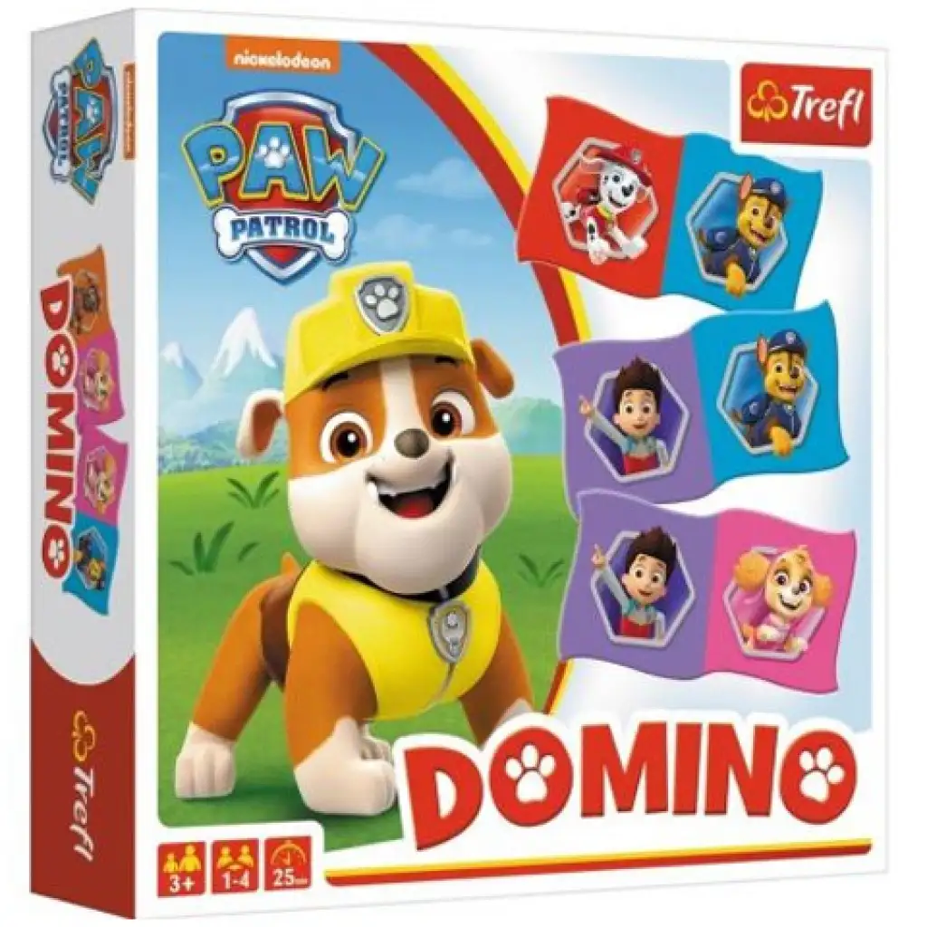 Игра с домино с картинки Paw Patrol - Trefl изображение 1