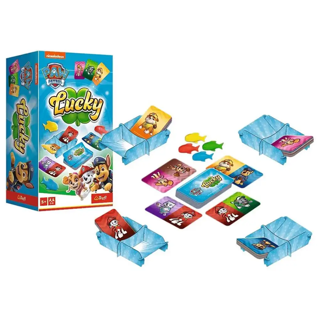 Патрул на лапите: Картова игра Lucky - Trefl изображение 2