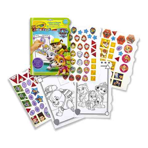Патрул на лапите оцветяваща и занимателна книжка - Crayola изображение 2