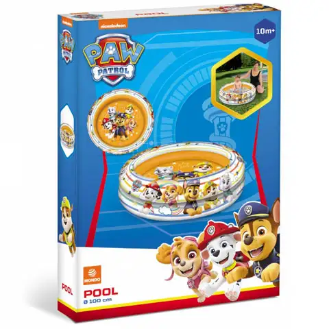 Патрул на лапите: Отборът с три пръстена басейн 100см - Mondo Toys изображение 1
