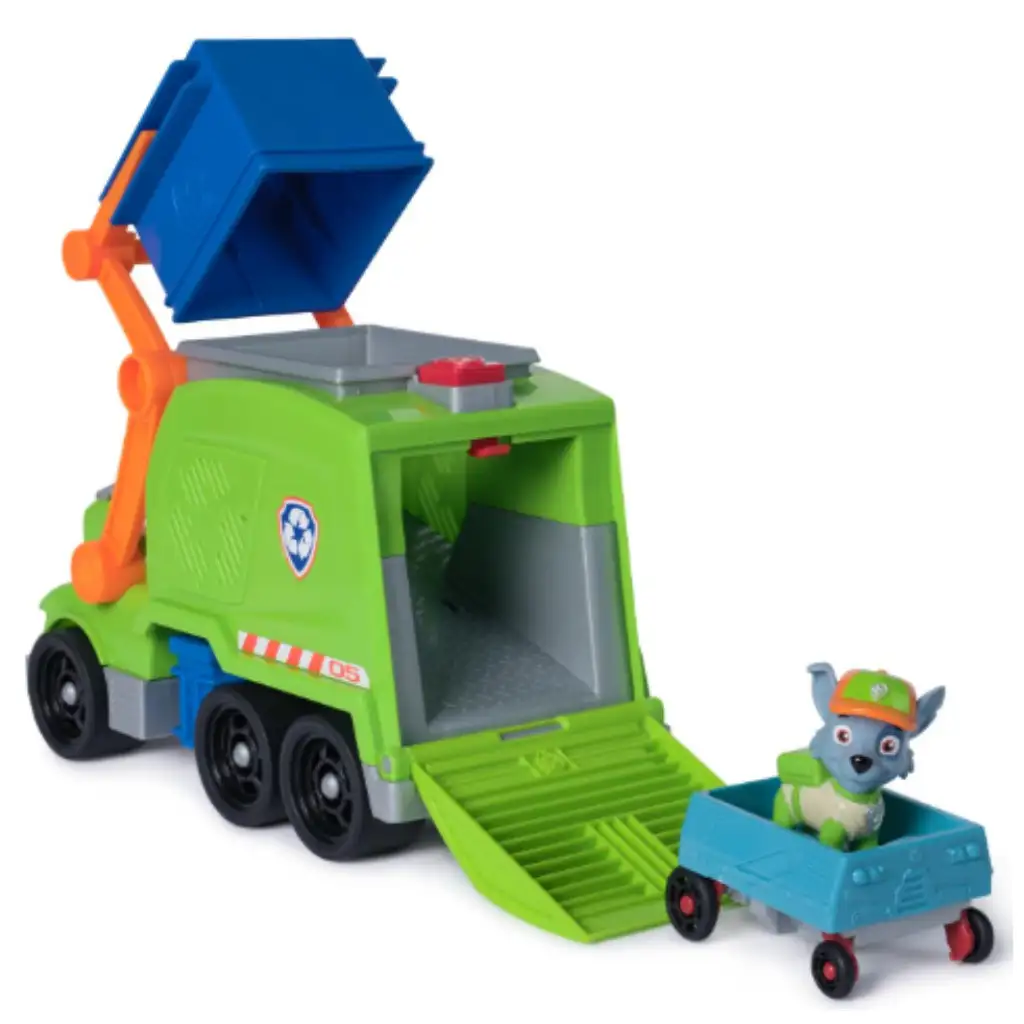 PAW Patrol: Crush'N'Roll Rocky делукс сметосъбирач - Spin Master изображение 2