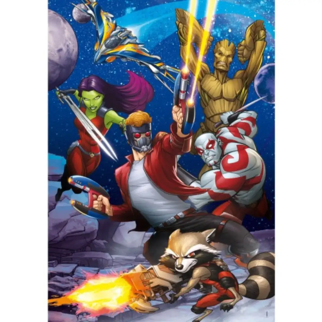 Пъзел Supercolor 180 части - Galaxia пазителите - Clementoni изображение 2